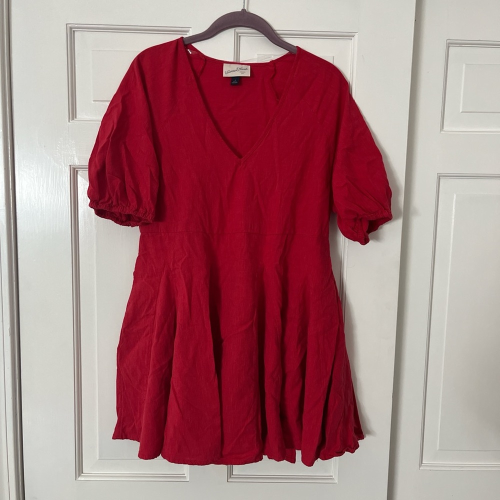 Universal Thread Vibrant Red Dress